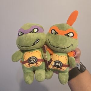 🍒🍒 TMNT Plush Charm- Donnie Or Mikey